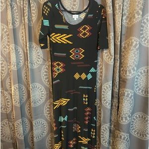 Floor length western dress